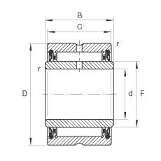 LS NA4900-2RSR, ߴϵ 49ɂȴܷ