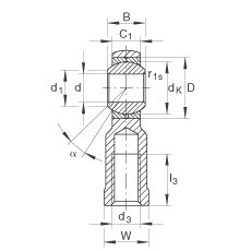 US GIKL16-PB,  DIN ISO 12 240-4 ˜ʣݼySo