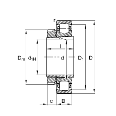 ΝLS 20211-K-TVP-C3 + H211, (j) DIN 635  DIN 5415 (bio)ʵҪߴ, F׺;o