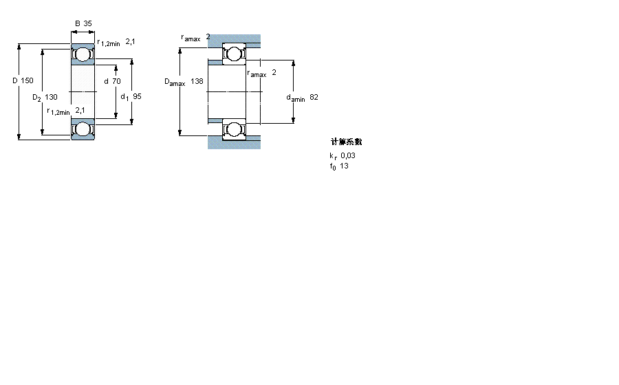 SKF S, , ܷ6314-2RS1ӱD