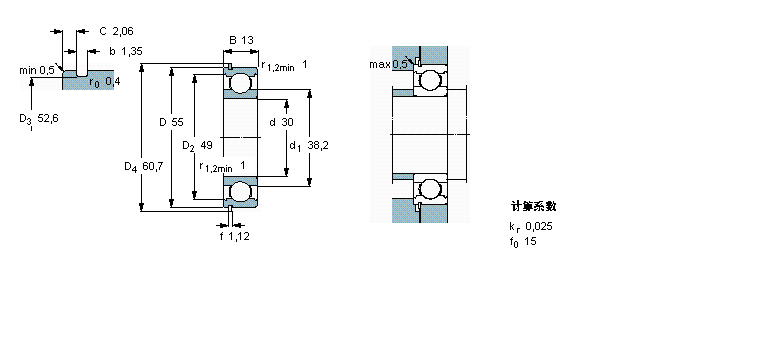 SKF S, ֹӭh(hun), m6305-ZNRӱD