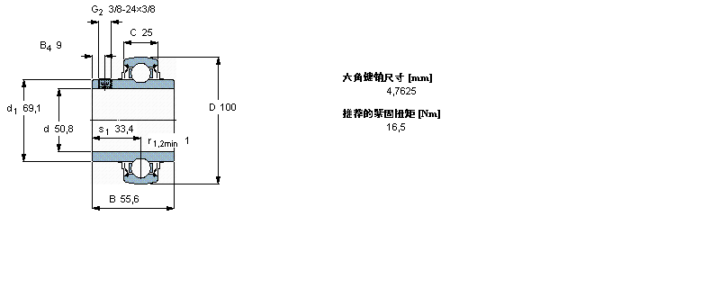 SKF Y-S, ڸߜYAR210-2FW/VA228ӱD