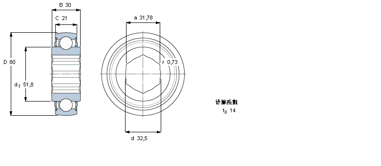 SKF Y-S, ǻοYHC207-104-2LS8W/VT357ӱD
