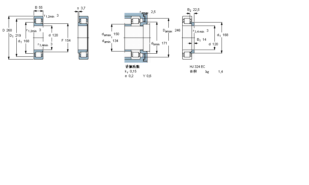 SKF ALS, , NJ O(sh)Ӌ(j)NJ324ECMLӱD