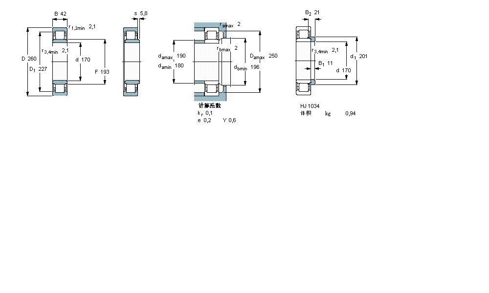 SKF ALS, , NU O(sh)ӋNU1034MӱD