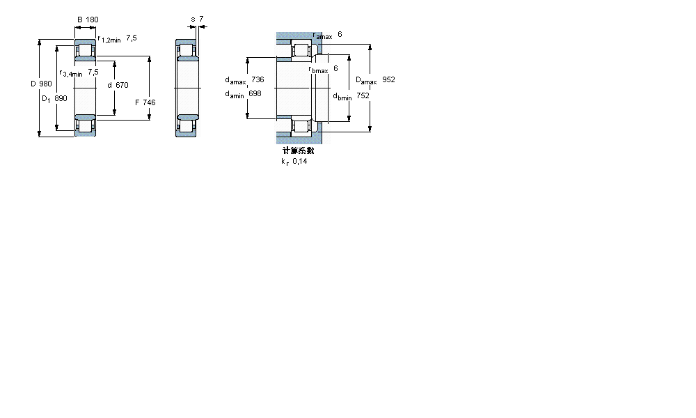 SKF ALS, , NU O(sh)Ӌ(j)NU10/670ECMAӱD