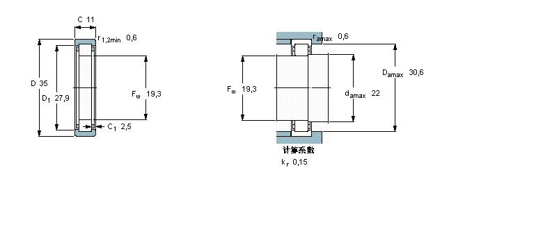 SKF ALS, , NU O(sh)Ӌ(j)NU18/1700ECMA/HB1ӱD