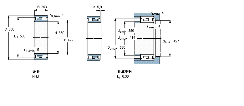 SKF ALS, p, NNU K, AF̓(ni)NNU4172K30MӱD
