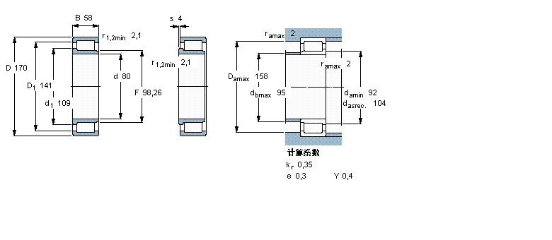 SKF ALS, НM(mn)bL, NCF O(sh)Ӌ(j)NCF3016CVӱD