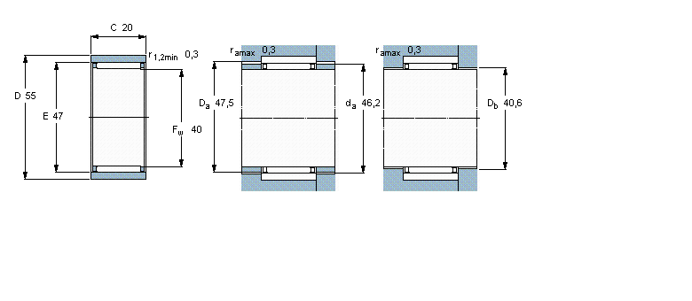 SKF LS, omoȦRNAO40x50x34ӱD