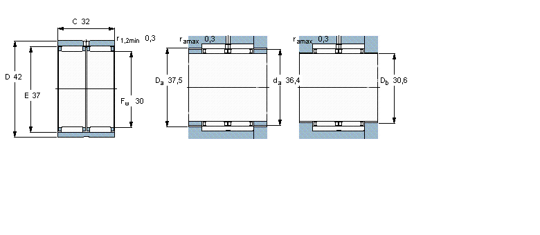 SKF LS, omo(ni)ȦRNAO30x42x16ӱD