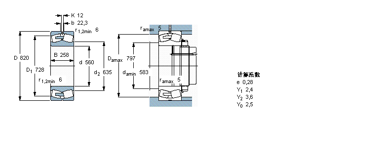 SKF LS, A͈AF, AF̓(ni), o(w)ܷ230/560CAK/W33ӱD