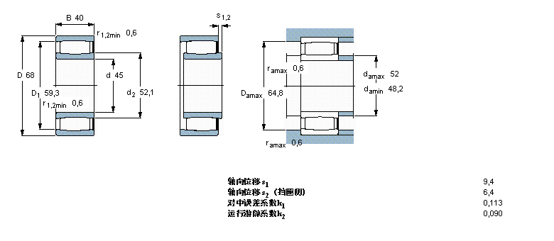 SKF CARBAh(hun)LS, A͈AF, A̓ȿ, MC5909VӱD