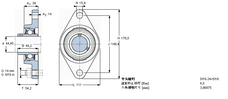 SKF ڸߜصY-SІԪmԪEAS, ӢSFYT1.3/4TF/VA201ӱD