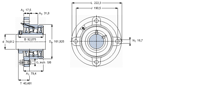 SKF mĝLSІԪ, i׺ͲӢƵS, non-locating units, double-lip sealsFYRP2.15/16ӱD