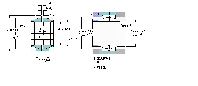 SKF ҪSo(h)ď滬(dng)S, 䓌(du)L(ni)Ȧ, oܷGEG32ESӱD