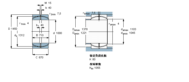 SKF So(h)滬(dng)S, /PTFE(f)ϲGEC1000FBASӱD